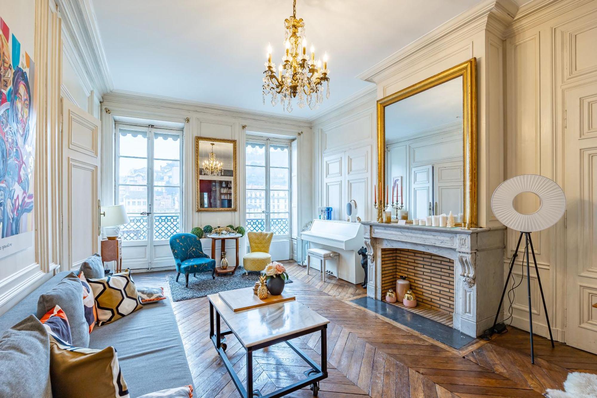 Appartement Haussmannien D'Artiste, Exception, Quai De Saone Balcon+Parking Лион Экстерьер фото