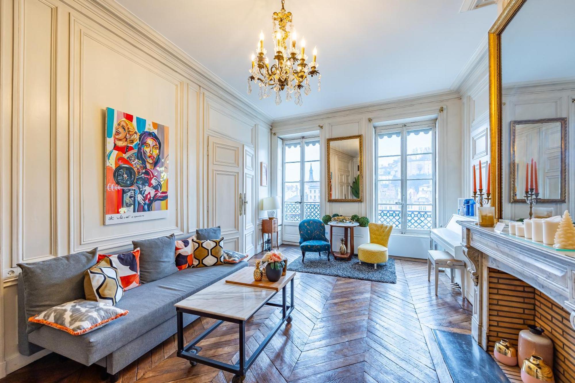 Appartement Haussmannien D'Artiste, Exception, Quai De Saone Balcon+Parking Лион Экстерьер фото